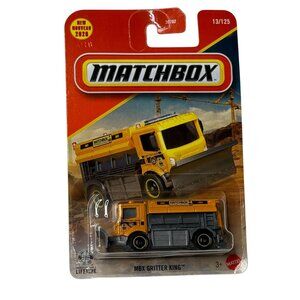 Matchbox 2026 MBX Gritter King Snow Plow Truck 13/125 Diecast New